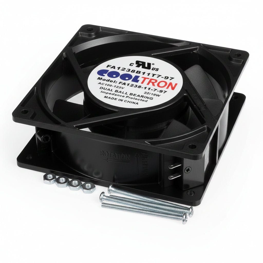 Axial Fan 22301 with Screws, 115V, 50-60HZ, DFG50
