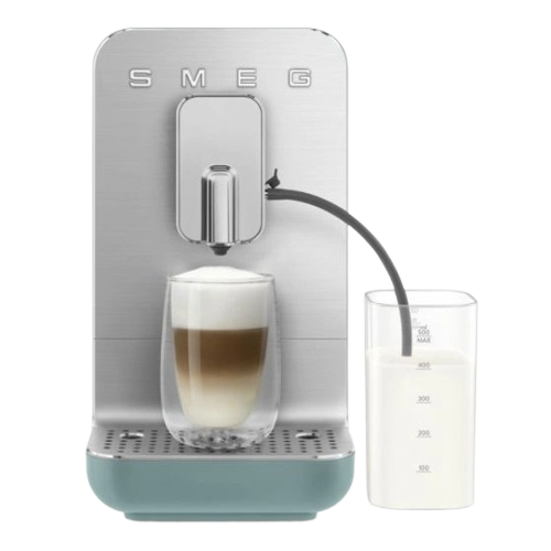 Smeg Bean to Cup Coffee Machine with Integrated Milk System, BCC13EGMUK