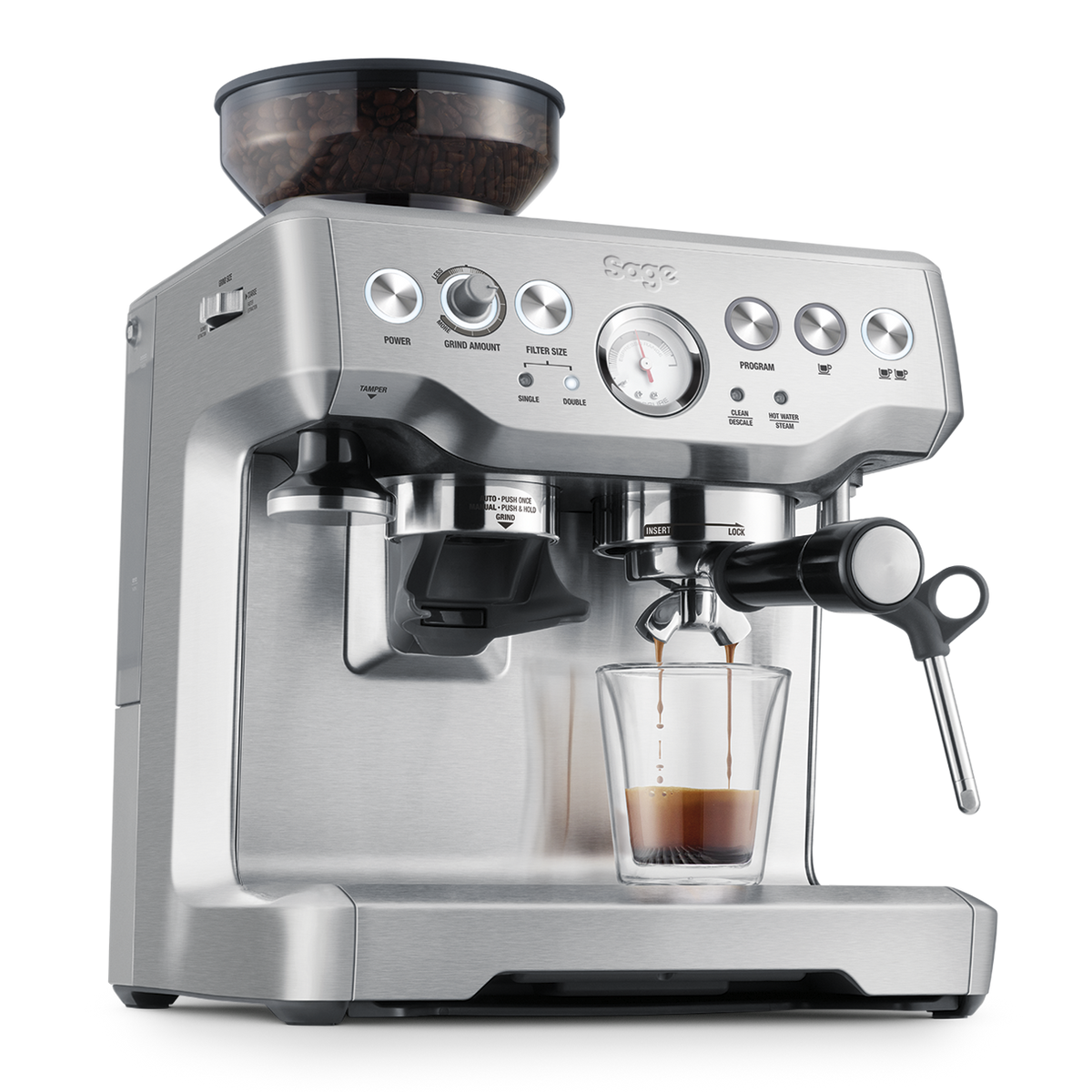 Sage BES875UK Espresso-Machine - the Barista Express