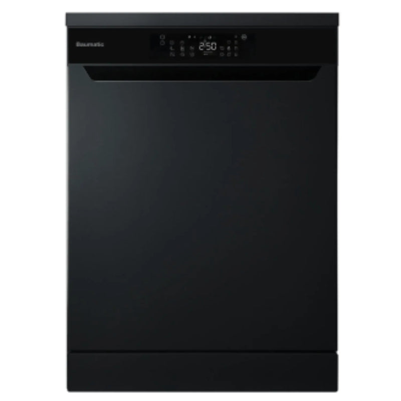 Load image into Gallery viewer, Baumatic BMEDW16FSBL Midnight Series 16 Place Freestanding Dishwasher
