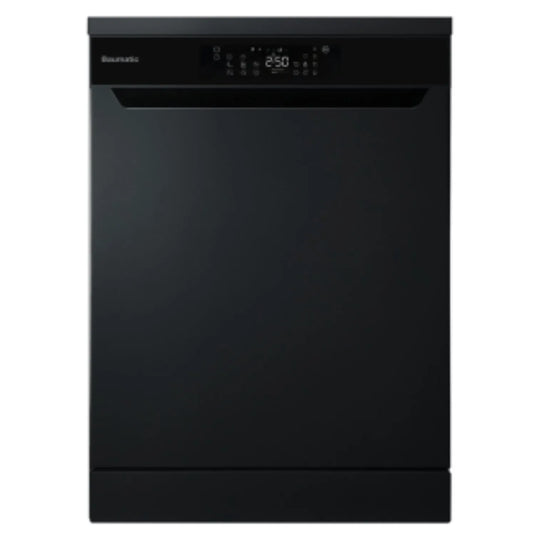 Baumatic BMEDW16FSBL Midnight Series 16 Place Freestanding Dishwasher
