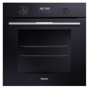 Baumatic BMEO6E10BL 60cm Built-in Electric Oven with Touch LED & 75L Capacity