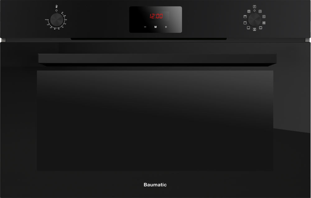 Baumatic BMEO96E9BL 90cm Built-in Electric Fan Oven & Grill, 125L