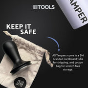 Barista Hustle Tamper 58.4mm – Flat Base Tamper