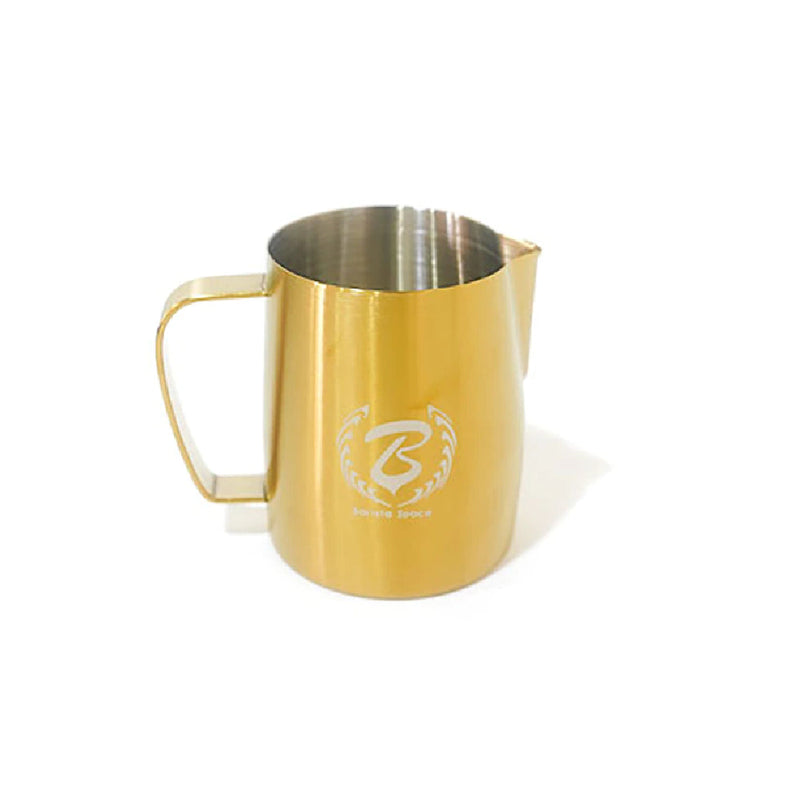 Load image into Gallery viewer, Barista Space Gold Milk Pitcher – Stainless Steel Jug for Latte Art 350ML
