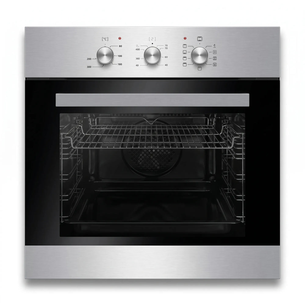 Baumatic BMEO96G3BL Built-in Fan-Assisted 90cm Gas Oven with Grill