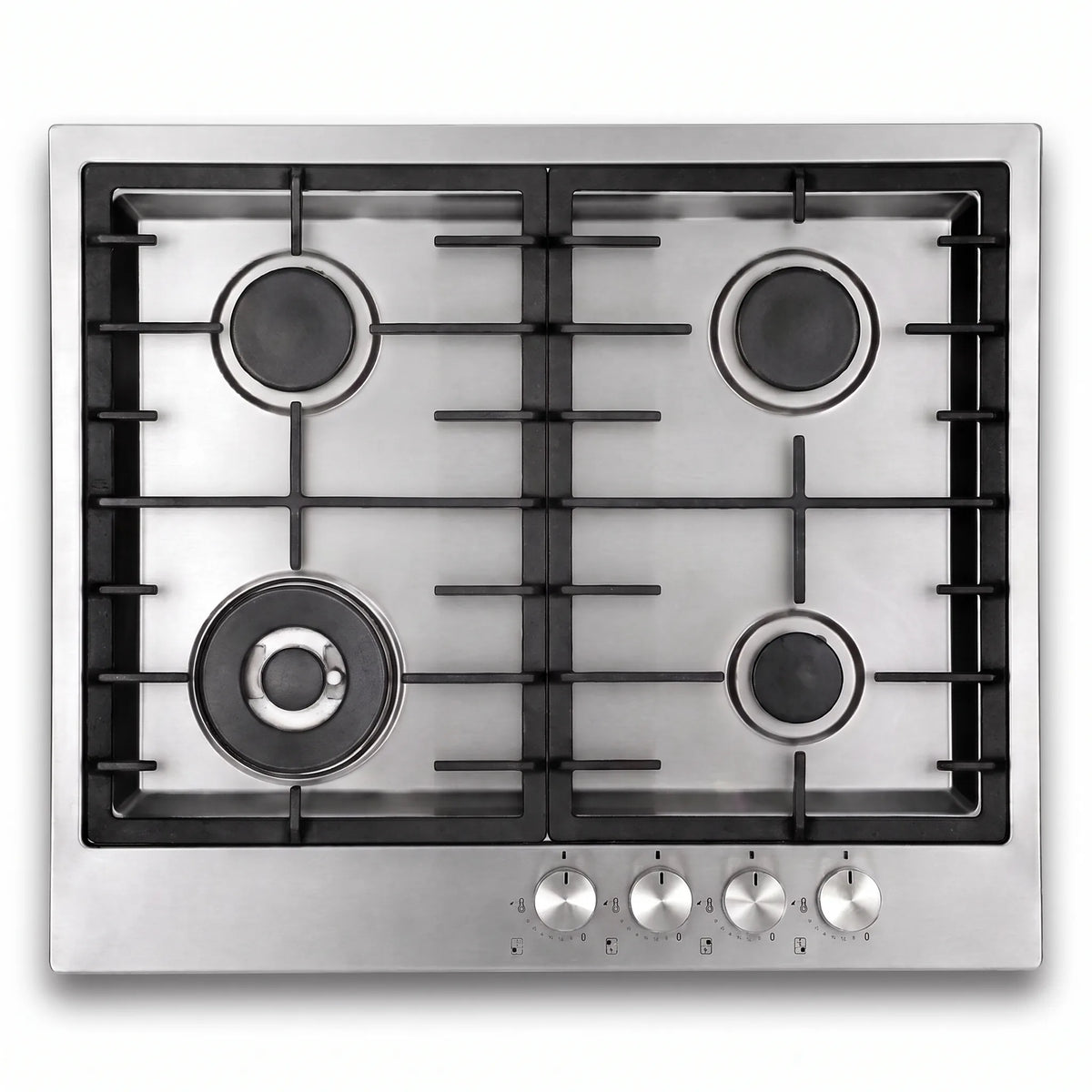 Baumatic Built-in Gas Hob 4 Burners BMEH6GFSS 60cm