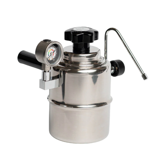 Bellman CX25P Espresso & Steamer – Stovetop Espresso Maker with Pressure Gauge