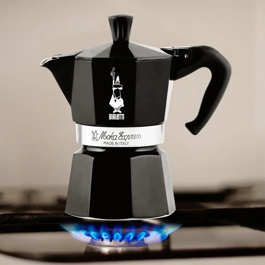 Bialetti Moka Express Coffee Maker – Red & Black Edition
