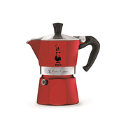 Bialetti Moka Express Coffee Maker – Red & Black Edition