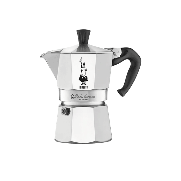 Load image into Gallery viewer, Bialetti Moka Express Coffee Maker – Silver Classic Stovetop Espresso Pot 6cups
