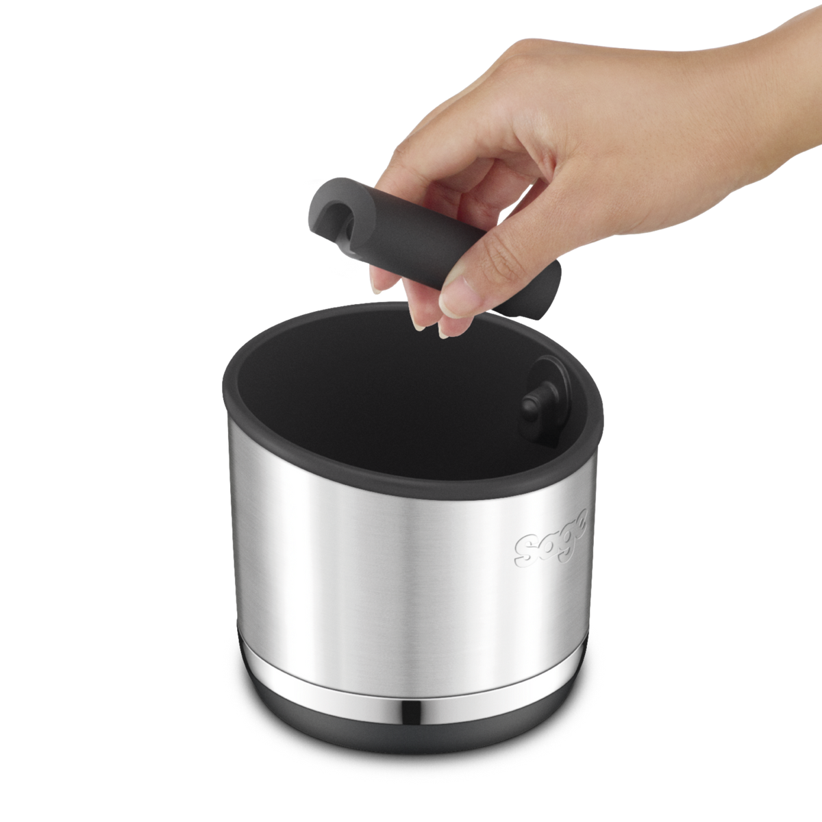 Sage SEA501BSS0ZEU1 the Knock Box 10 Stainless Steel