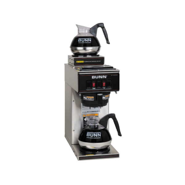 Load image into Gallery viewer, Bunn VP17A-2 12-Cup Pourover Coffee Brewer Stainless Steel Commercial-Grade Coffee Machine, Portable without Plumbing, Ideal for Office &amp; Cafe

