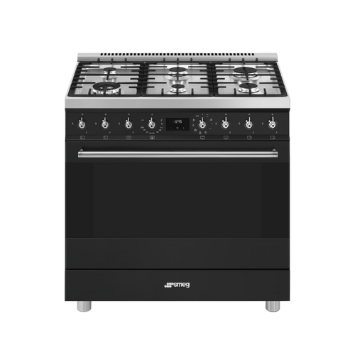 Smeg Cooker with Gas Hob C9GMMB2