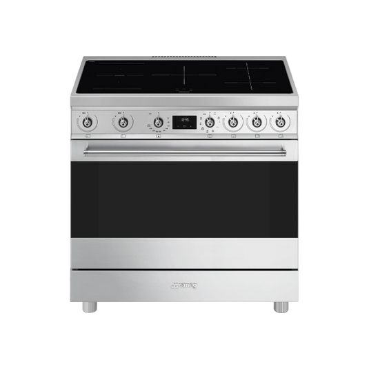 Smeg Cooker with Induction Hob, 90 cm, C9IMX2
