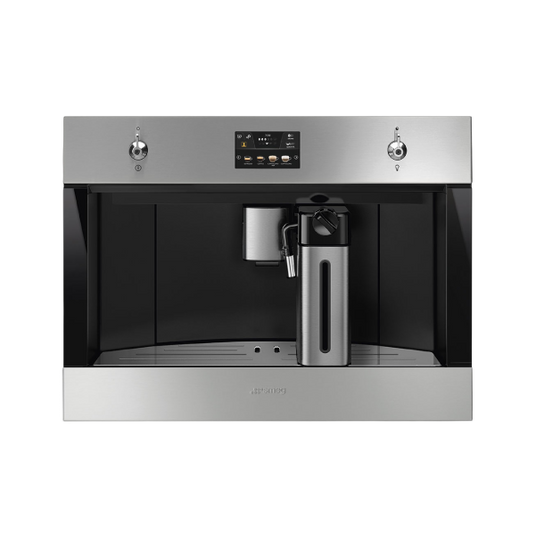 Smeg Built In Espresso Coffee Machine, 45 cm, CMS4303X
