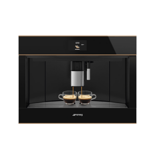 Smeg Dolce Stil Novo Aesthetic Automatic Built-in Espresso Coffee Machine, CMS4604NR