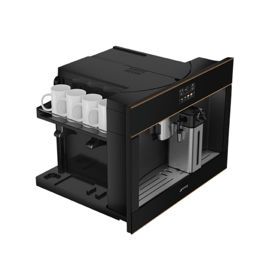 Smeg Dolce Stil Novo Aesthetic Automatic Built-in Espresso Coffee Machine, CMS4604NR
