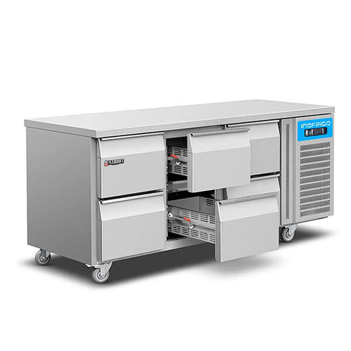 Inofrigo GN3160TN 6-Drawer Counter Chiller