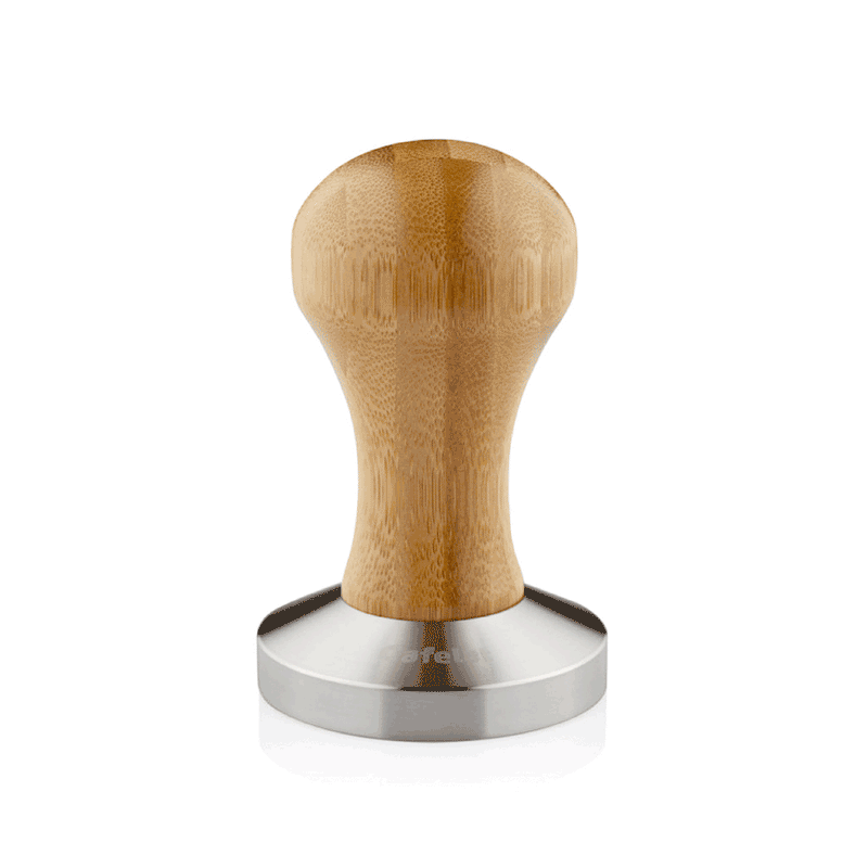 Load image into Gallery viewer, Cafelat Espresso Tamper - Bamboo Wood Handle 53mm
