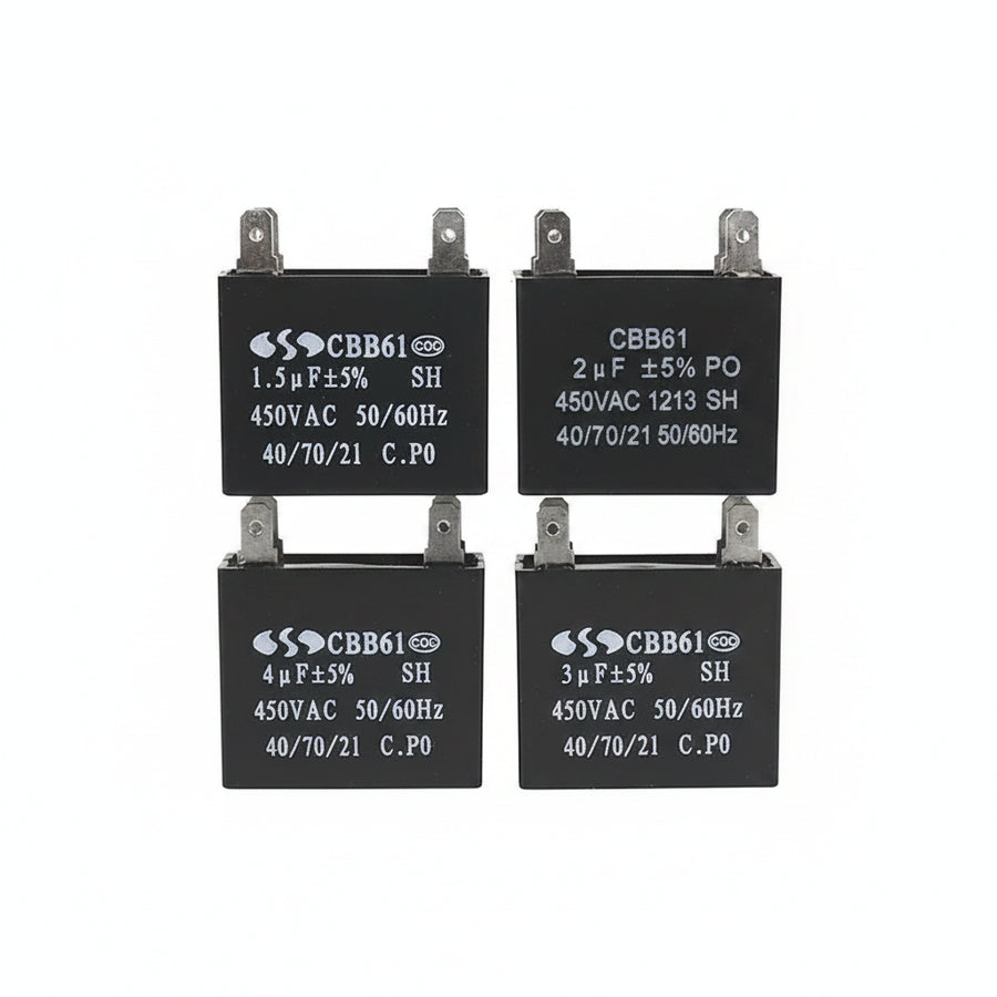 Capacitor Square Black