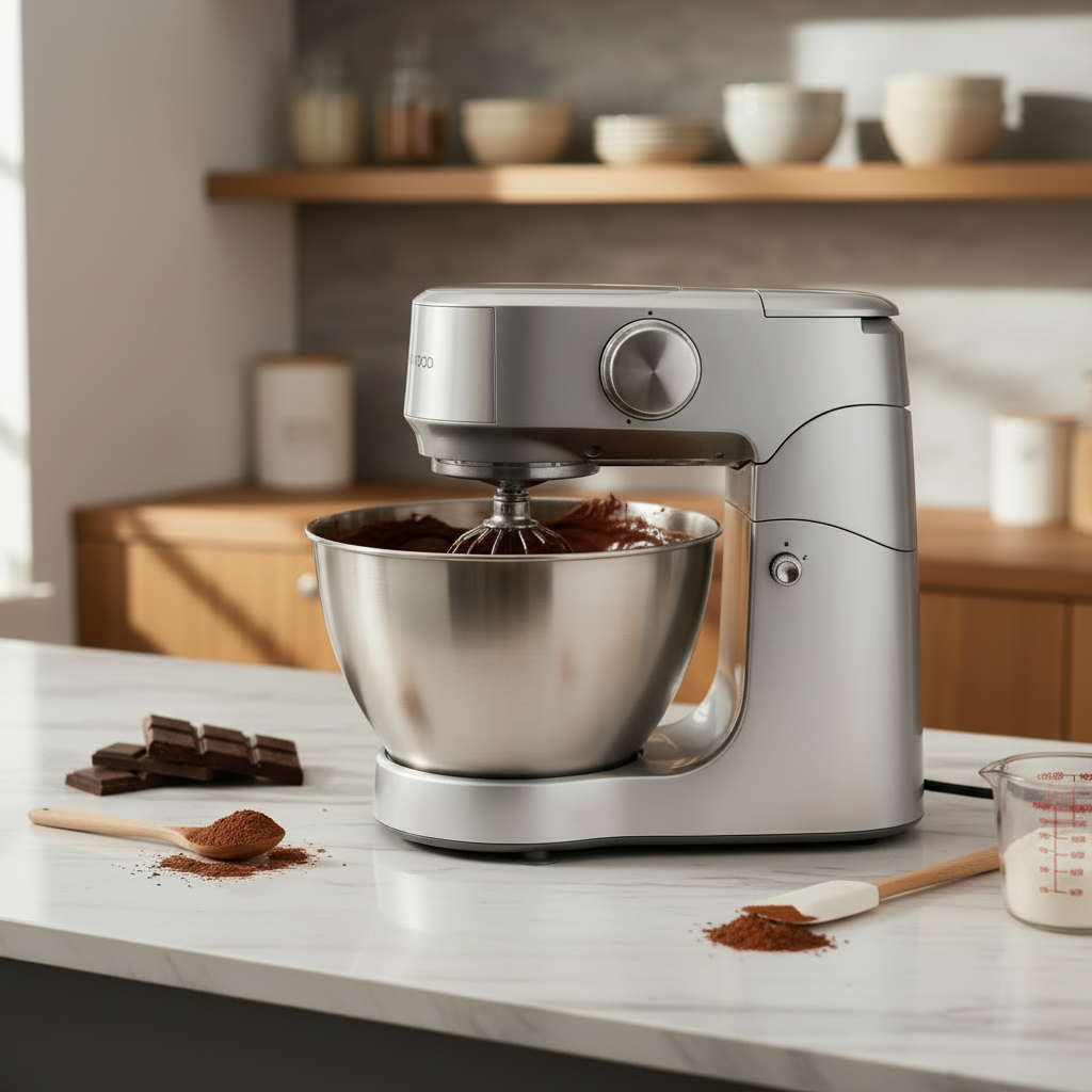 Kenwood KHC29A.P0SI Prospero Planetary Kneader, included 1.2L glass blender and 3 mixing hooks