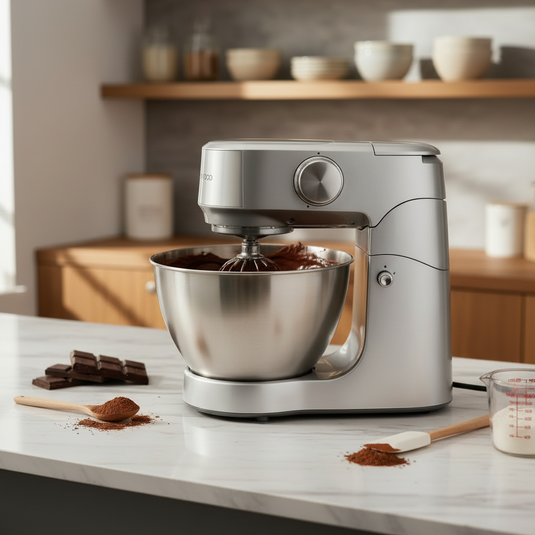 Kenwood KHC29A.P0SI Prospero Planetary Kneader, included 1.2L glass blender and 3 mixing hooks