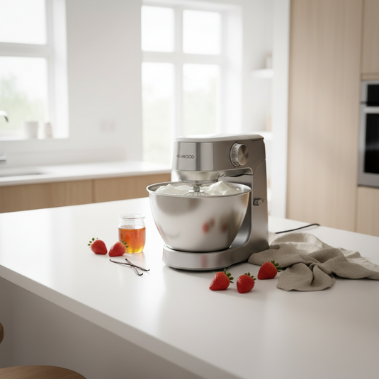 Kenwood KHC29A.P0SI Prospero Planetary Kneader, included 1.2L glass blender and 3 mixing hooks