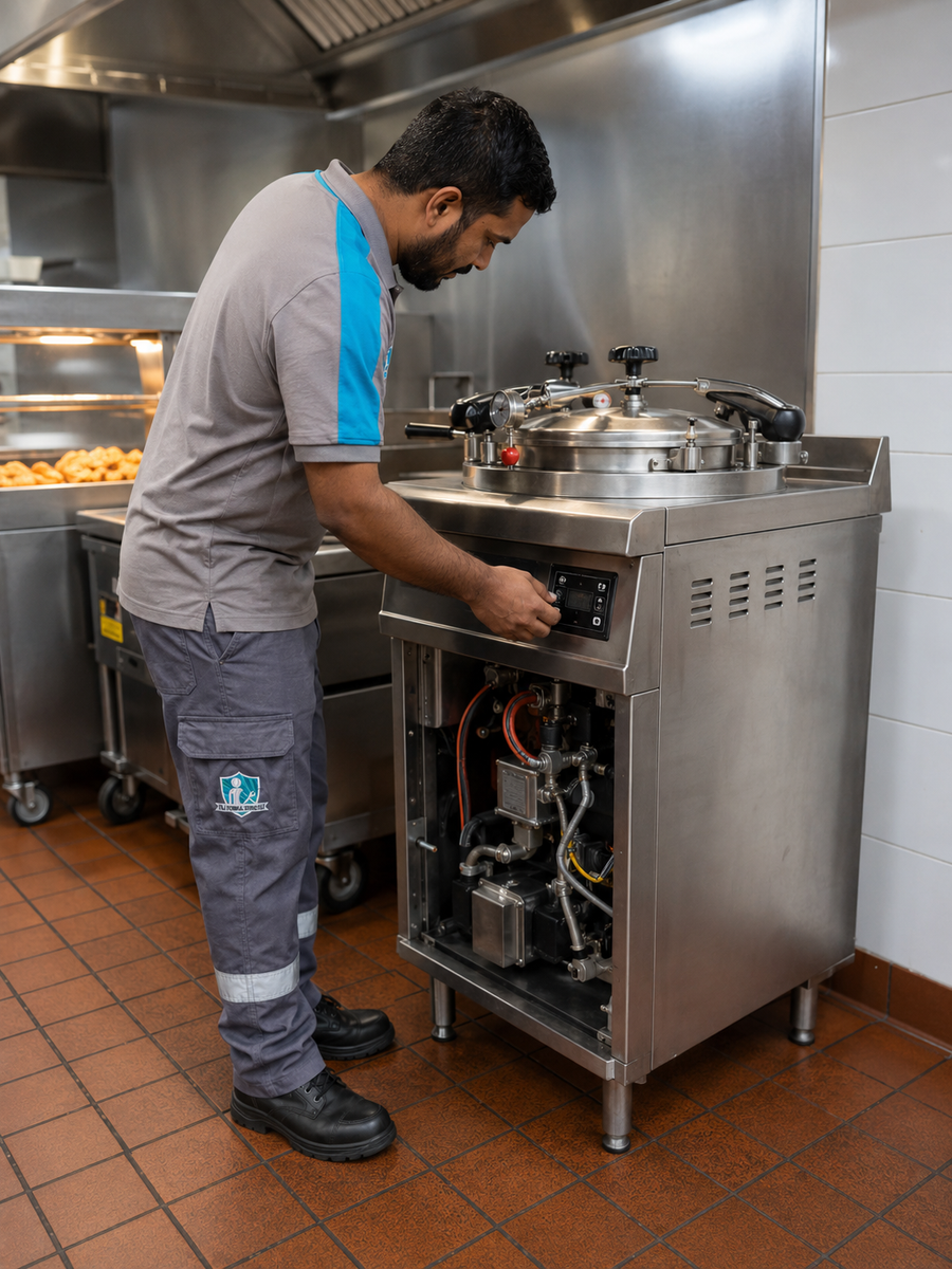 Reliable Commercial Gas Pressure Fryer Repair and Maintenance Service in Dubai, UAE - Affordable and Same Day