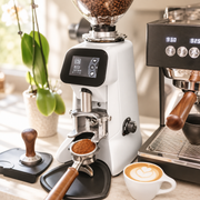 Hey Cafe Buddy Professional On Demand Espresso Grinder White