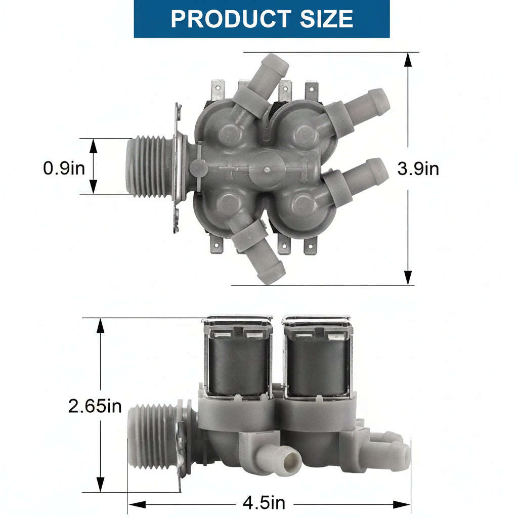 Water Inlet -Replaces AH3527431 EA3527431 5220FR2008L