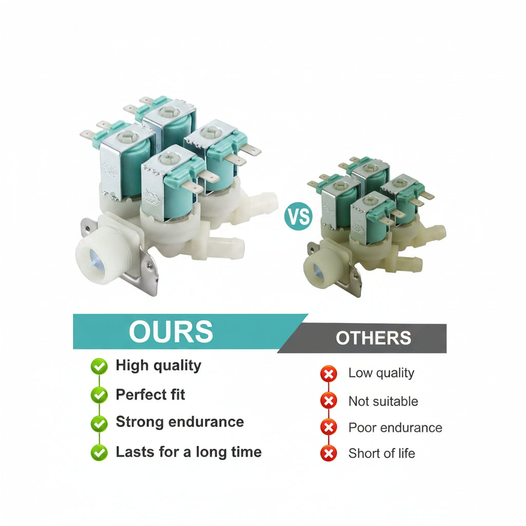 Cold Water Inlet Valve by AMI PARTS -Washing Machine Water Inlet