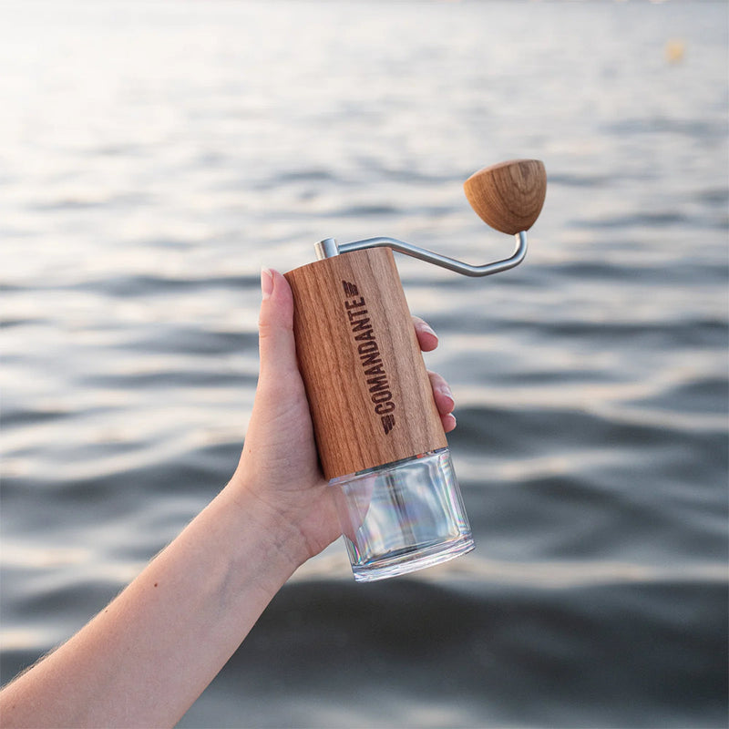 Load image into Gallery viewer, Comandante - C40 MK4 Nitro Blade Coffee Grinder - Natural Wood
