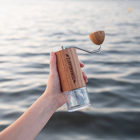 Comandante - C40 MK4 Nitro Blade Coffee Grinder - Natural Wood