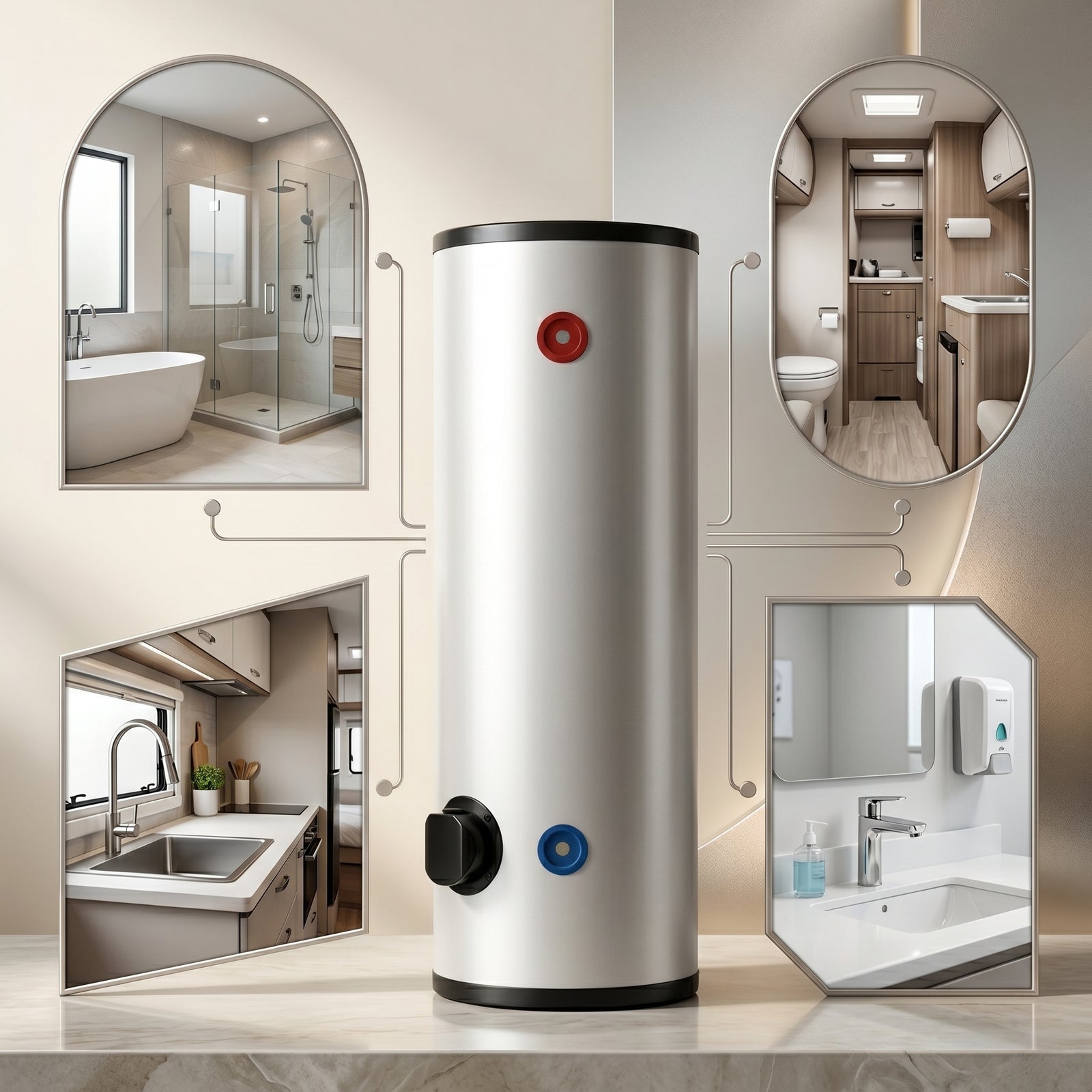 Ariston Water Heater Ti Sti 500, 500 L