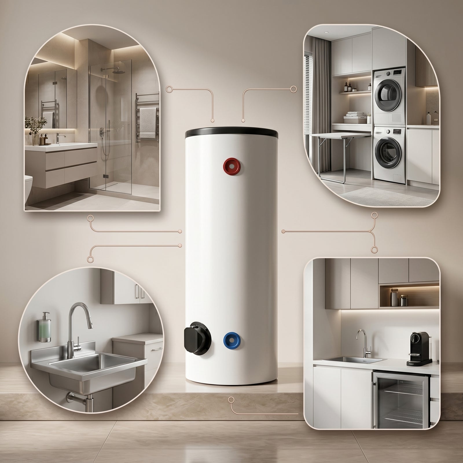Ariston Water Heater Ti Sti 500, 500 L