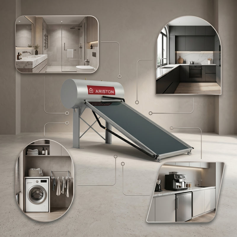 Load image into Gallery viewer, Ariston Solar Water Heater KAIROS THERMO CF-2 200 L
