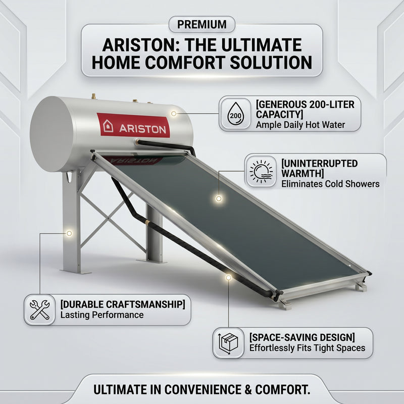 Load image into Gallery viewer, Ariston Solar Water Heater KAIROS THERMO CF-2 200 L
