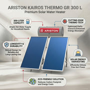Ariston Solar Water Heater Kairos Thermo GR-2 300 L