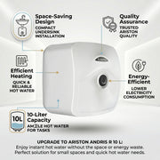 Ariston ANDRIS R 10 L Undersink Unvented Electric Storage Water Heater