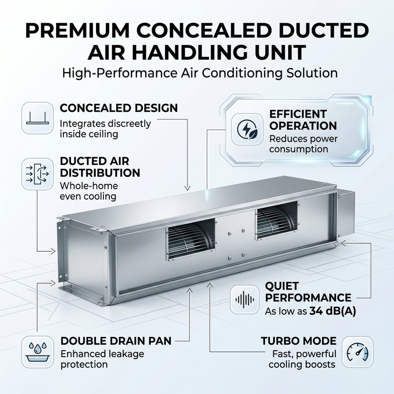 Load image into Gallery viewer, Daikin Ducted Split Air Conditioner 2.0 Ton 7.0 kW 2.6 HP 24,000 Btu/h FDMRN25AV1KU / RR25AV1KU
