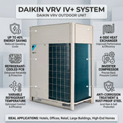 Daikin VRV Outdoor Unit 13.0 Ton 45.0 kW 16.0 HP 153,500 Btu/h RXYTQ16U5YF