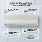 Daikin Wall Splits for VRV Systems 1.5 Ton 5.3 kW 2.0 HP 18,000 Btu/h FXAQ50A