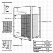 Daikin VRV Outdoor Unit 8.0 Ton 28.0 kW 10.0 HP 95,500 Btu/h RXYTQ10U5YF