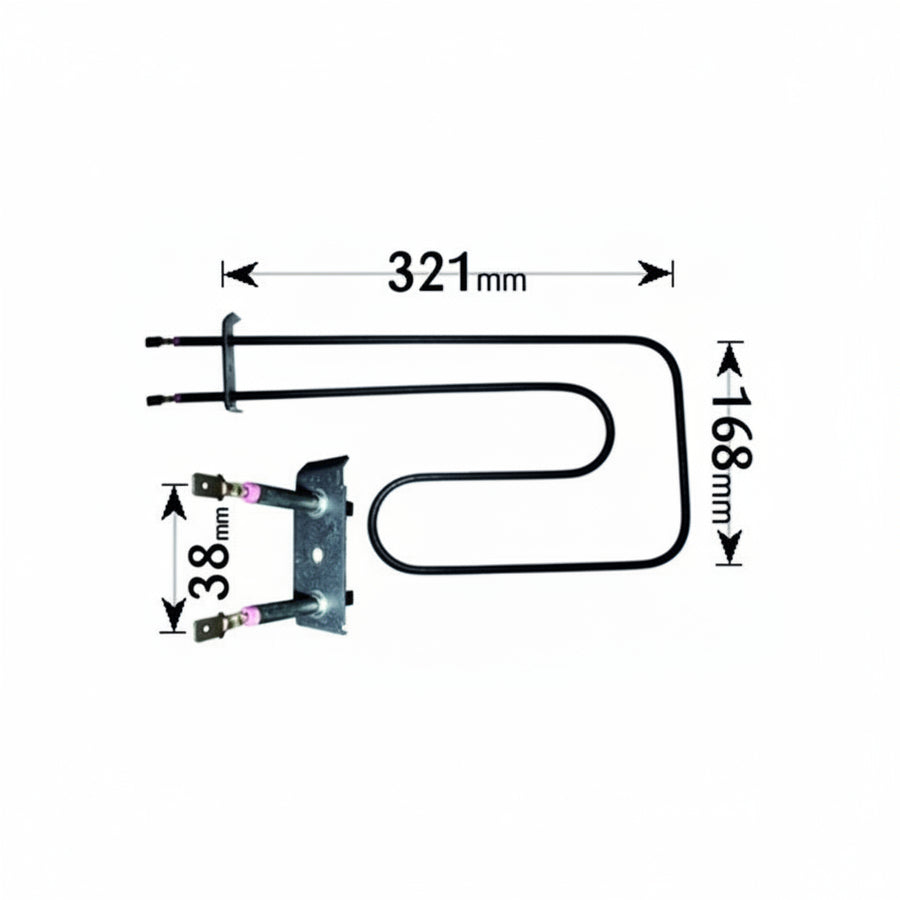 Creda Cooker Grill Half Element 1300W ELE723