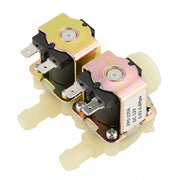 DN20 G3/4 DC 12V Dual Head Water Inlet Solenoid Valve for Washing Machine Normally Closed