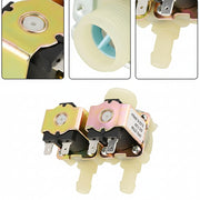 DN20 G3/4 DC 12V Dual Head Water Inlet Solenoid Valve for Washing Machine Normally Closed