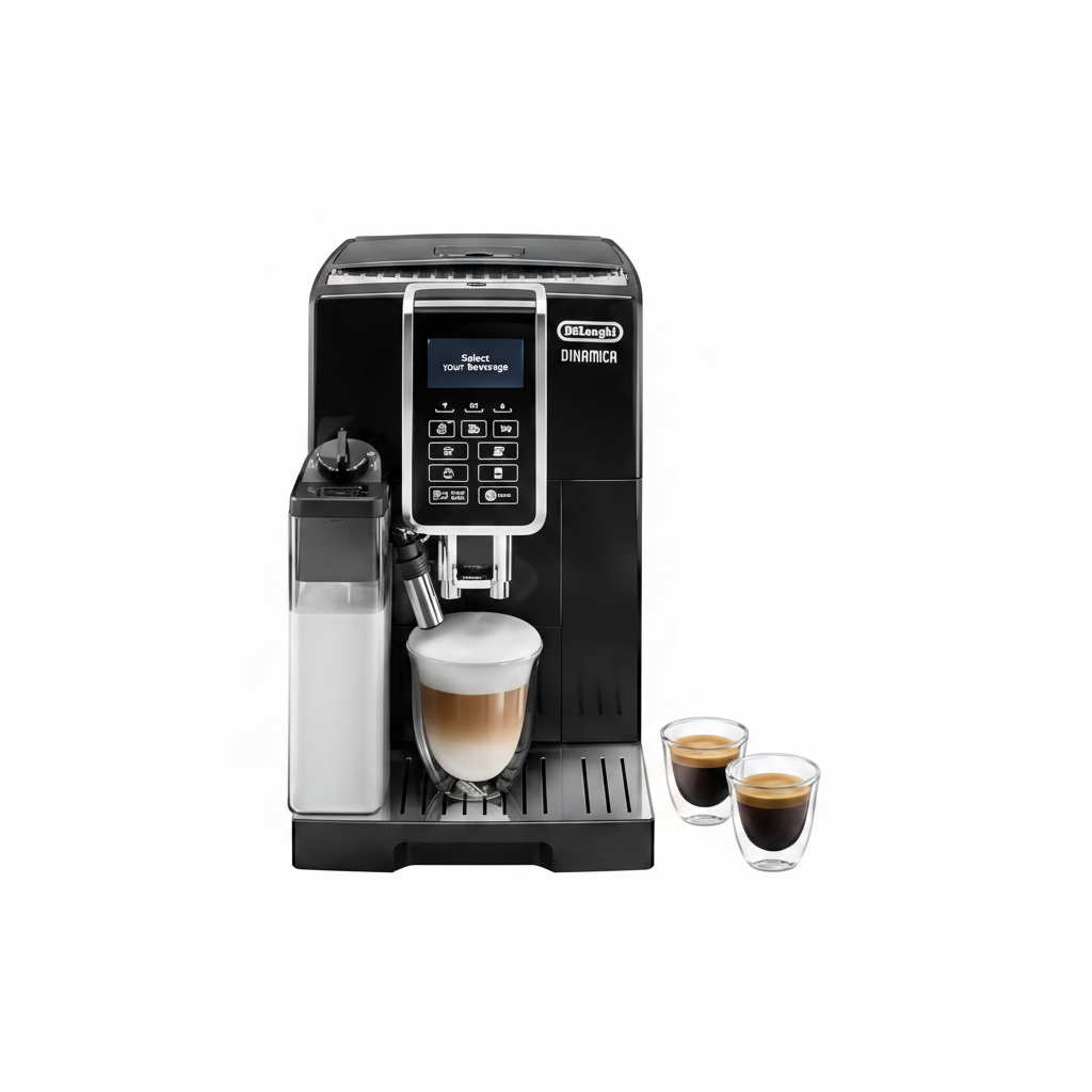 De'Longhi Dinamica ECAM350.55.B Fully Automatic Coffee Machine – Black