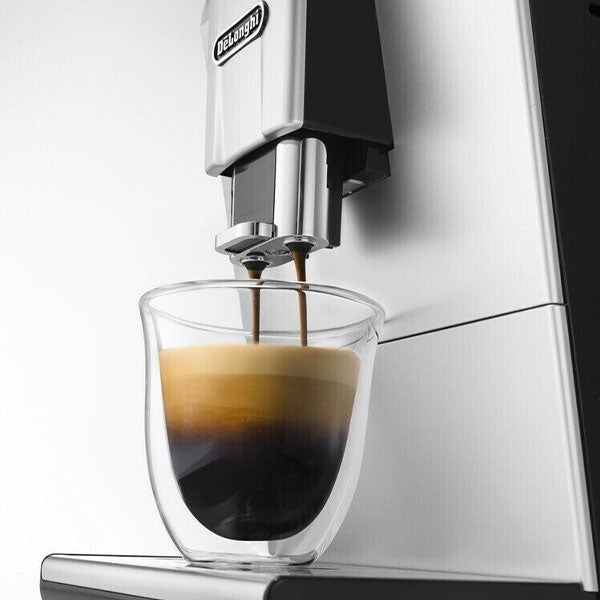 De’Longhi Autentica Cappuccino, Fully Automatic Bean to Cup Coffee Machine, Espresso Maker, ETAM29.660.SB, Silver and Black