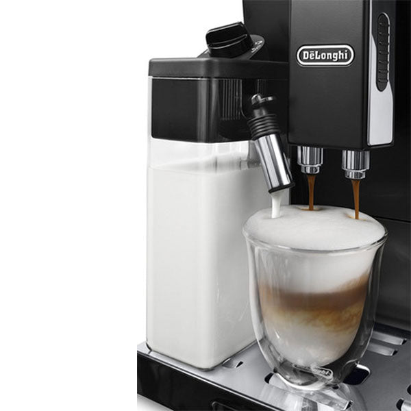 De’Longhi Eletta, Fully Automatic Bean to Cup Coffee Machine, Cappuccino and Espresso Maker, ECAM 44.660.B, 2 liters, Black